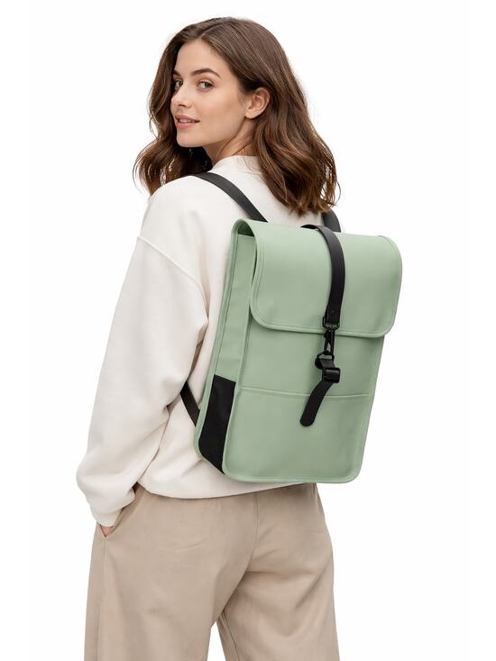 Rains Handbags - Rains Backpack Mini W3 Haze Waterproof  Minimalist Scandinavian Bag NWT